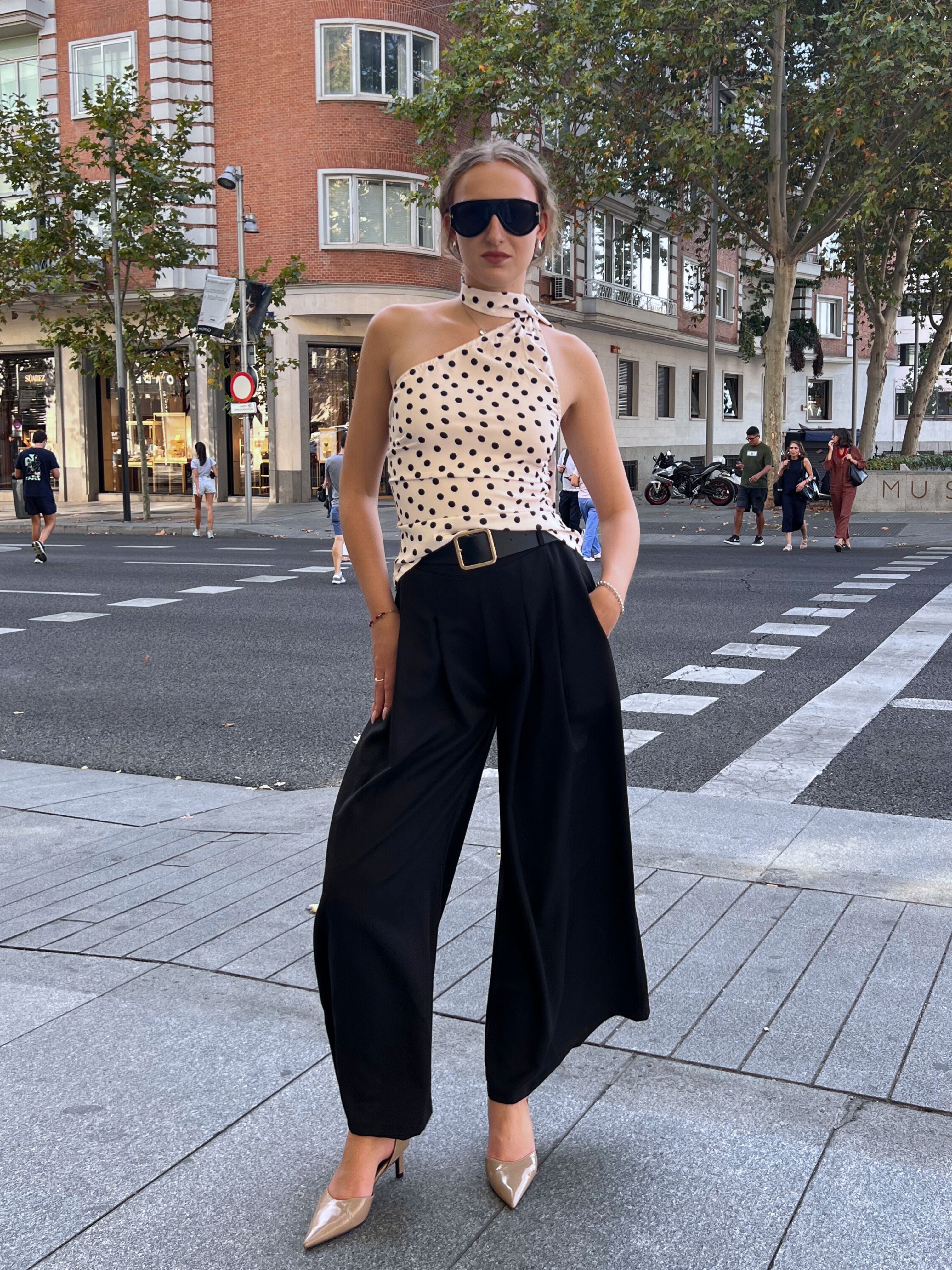 Pantalón Palazzo Cinturón