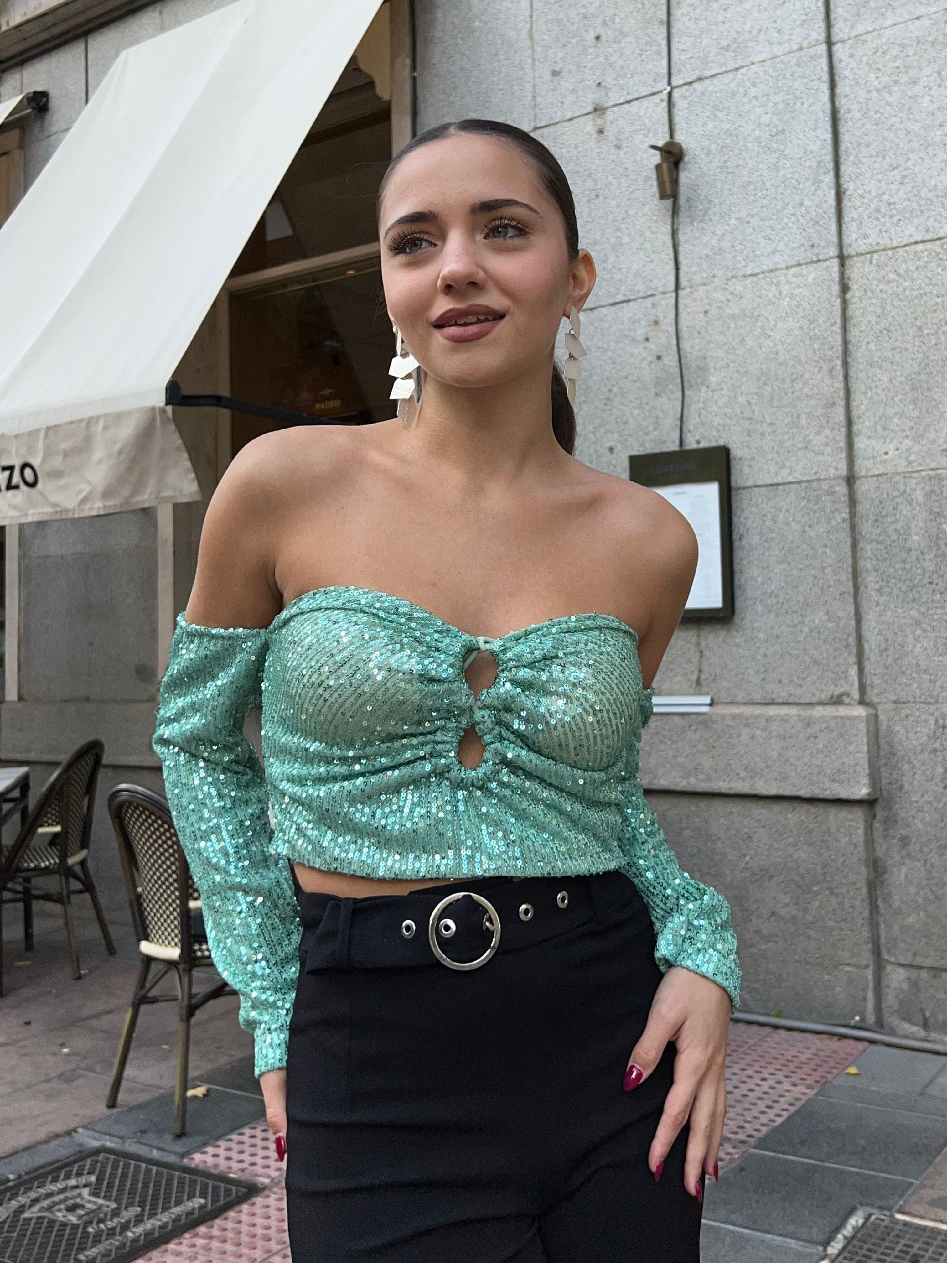 Dream Angel Sequins Top