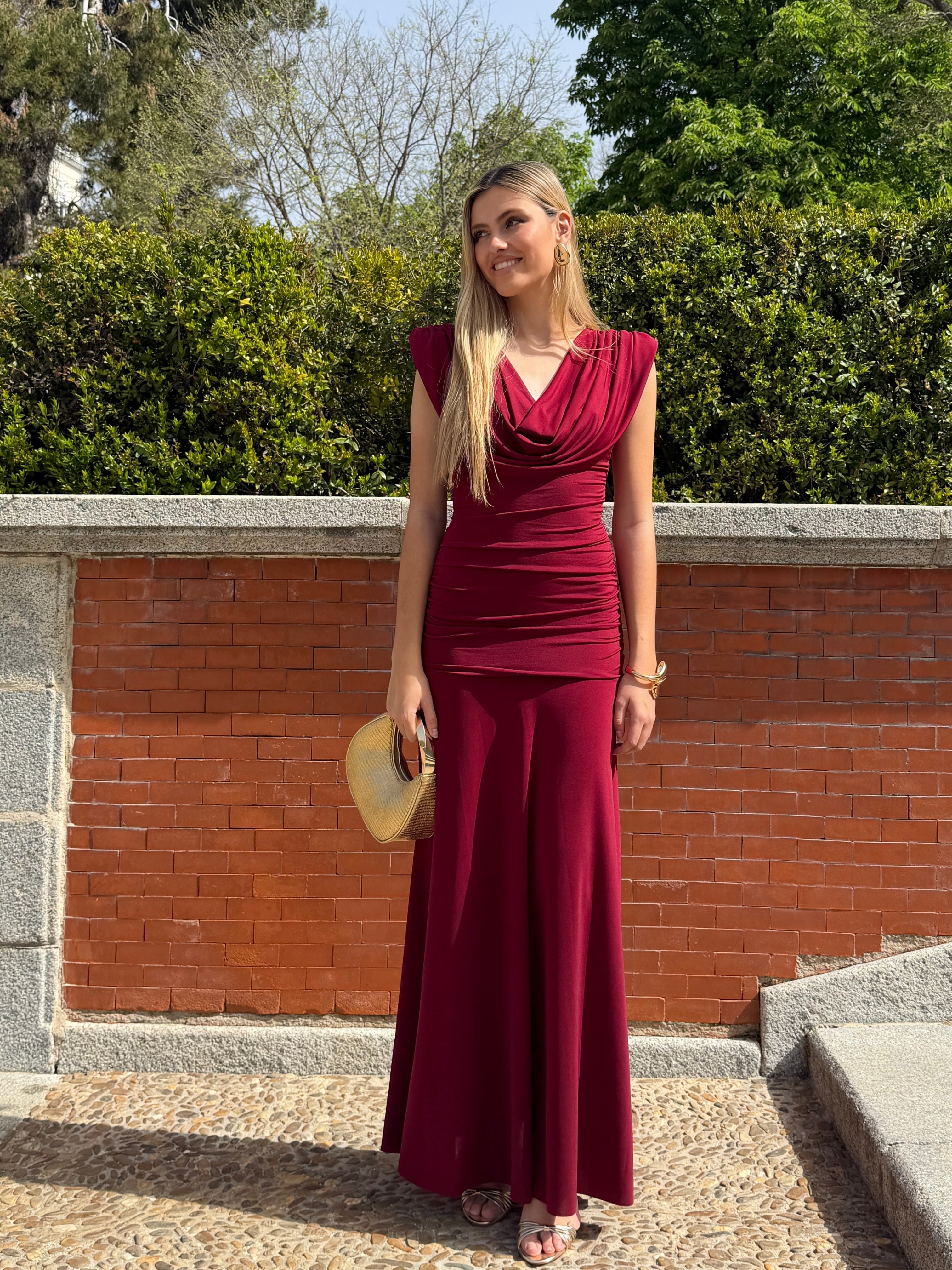 Vestido Drapeado