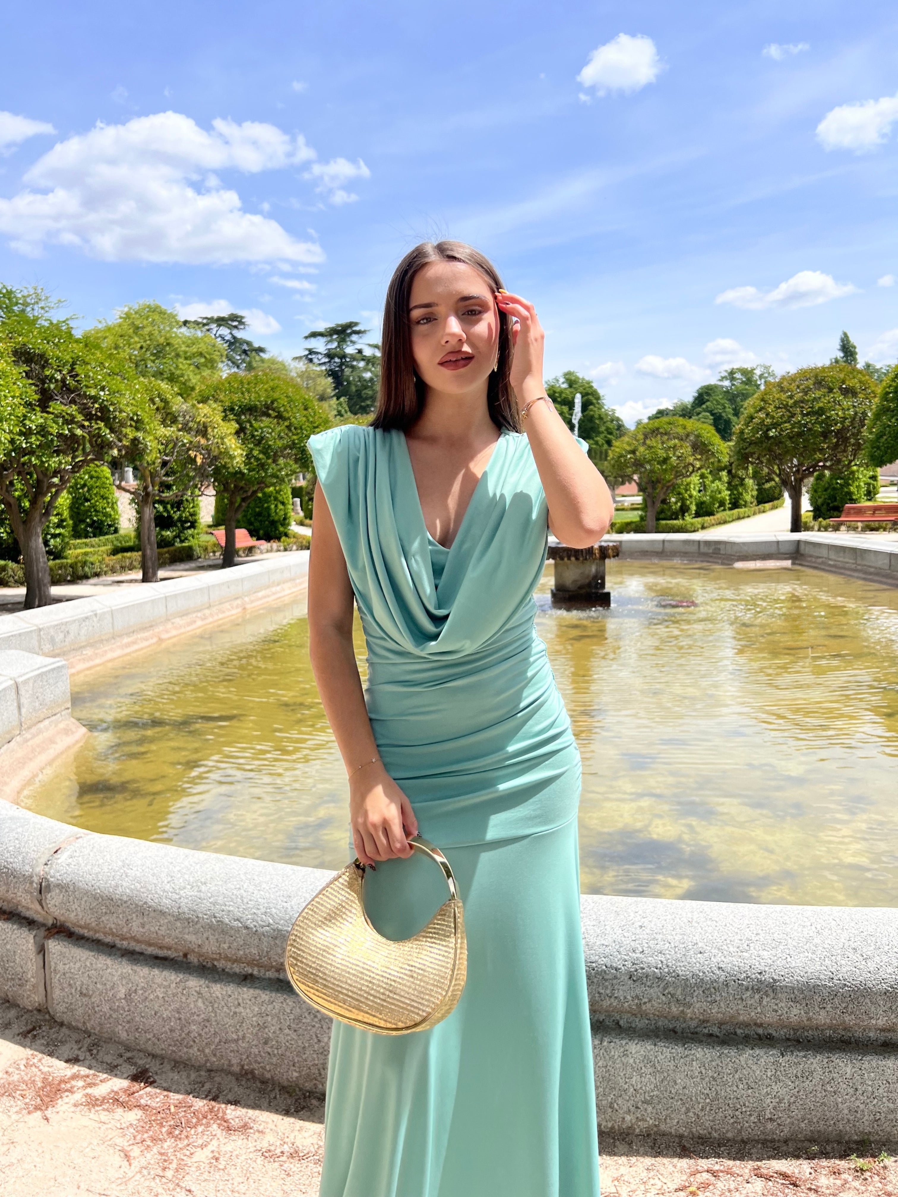 Vestido Drapeado