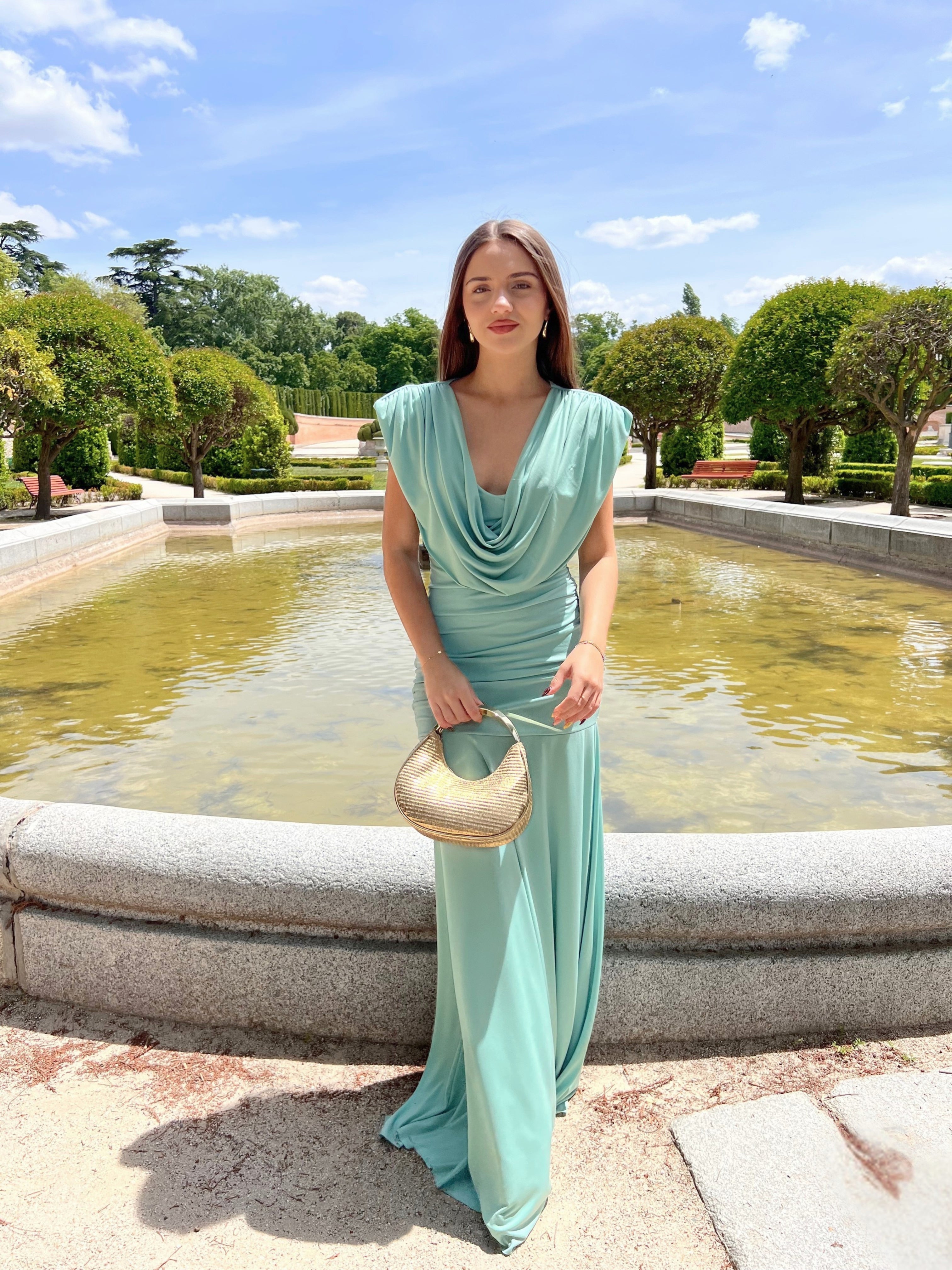 Vestido Drapeado