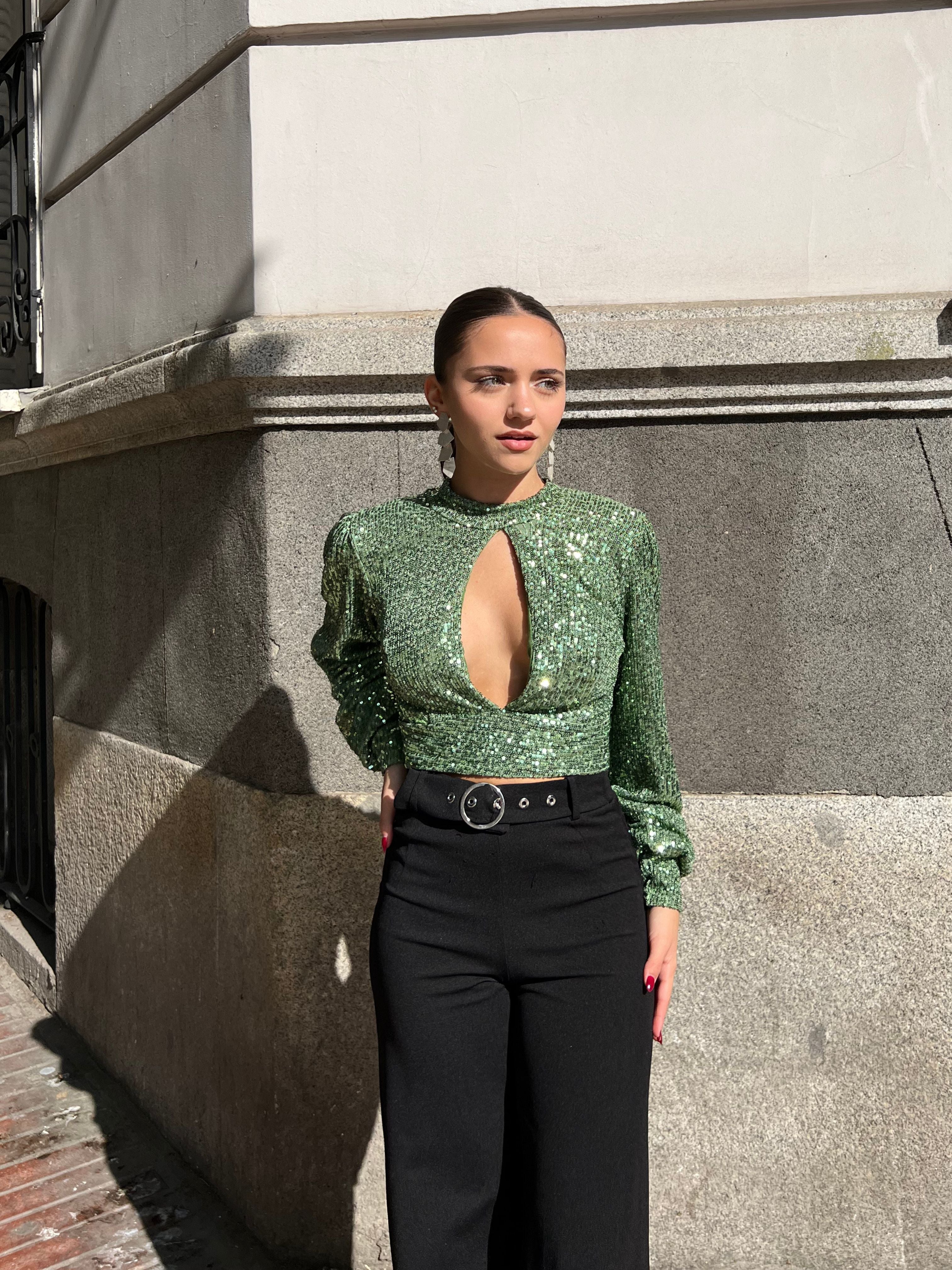 Very Sexy Paillettes Top