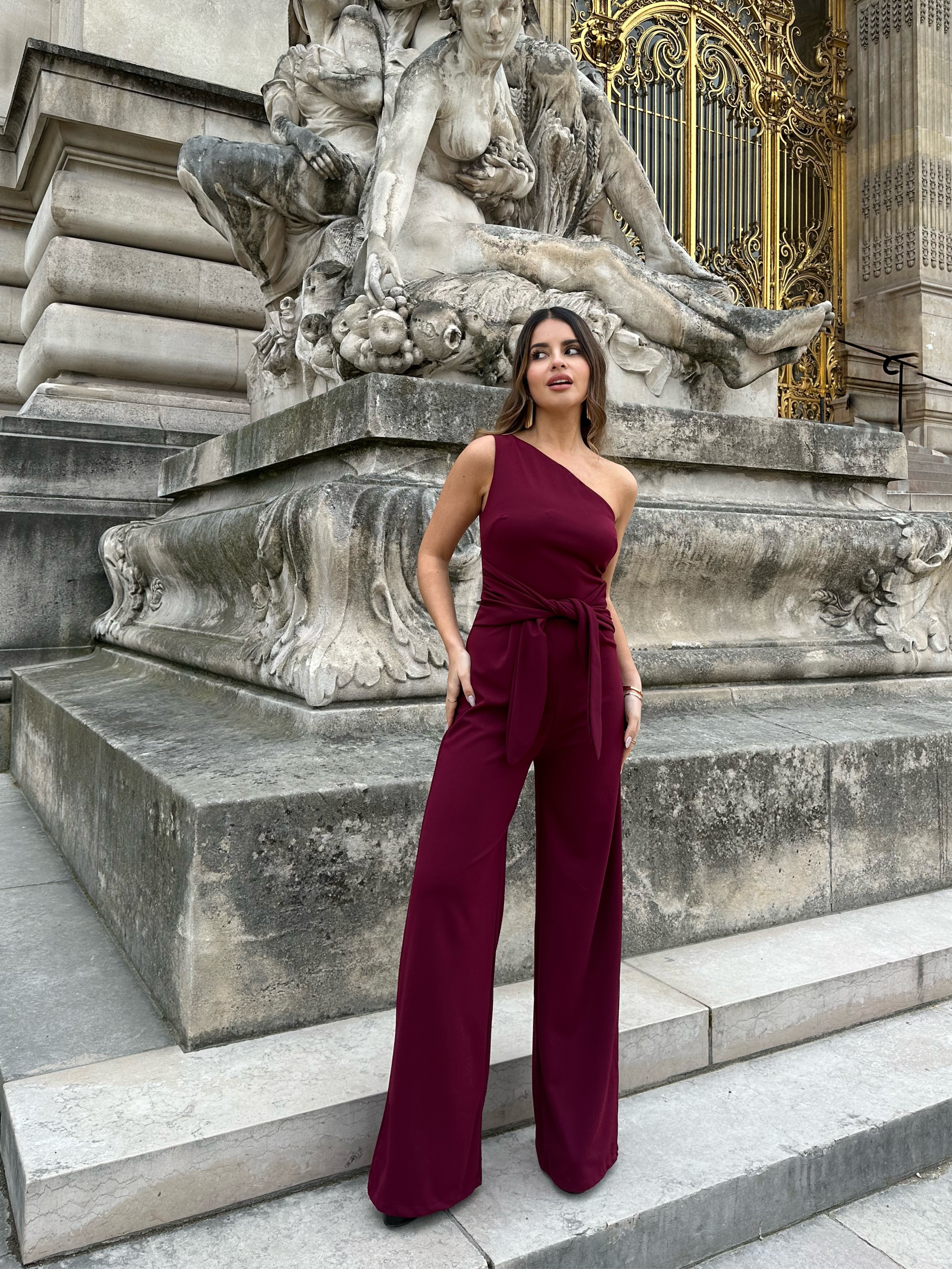 Mono largo Corte asimétrico