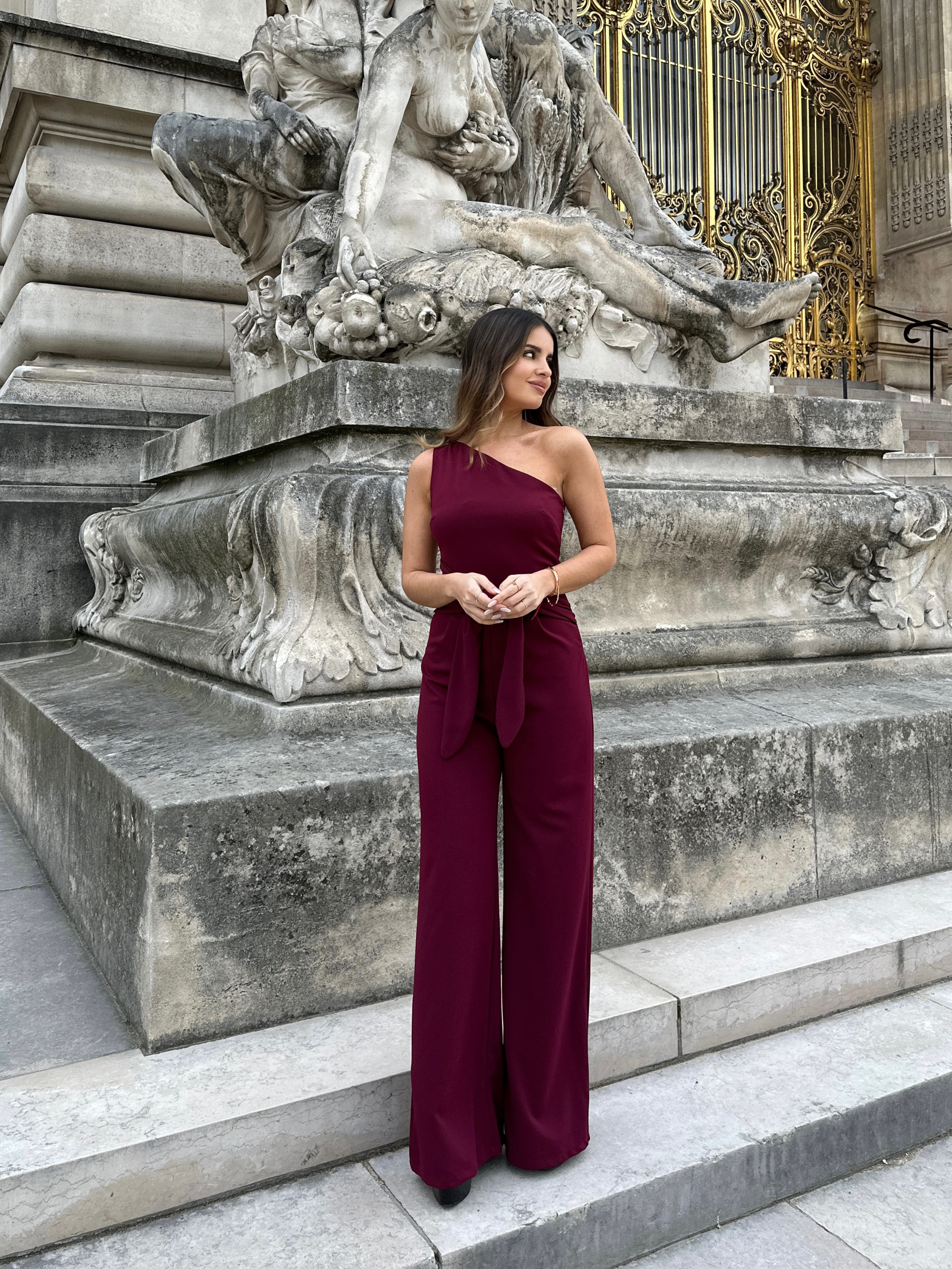 Mono largo Corte asimétrico