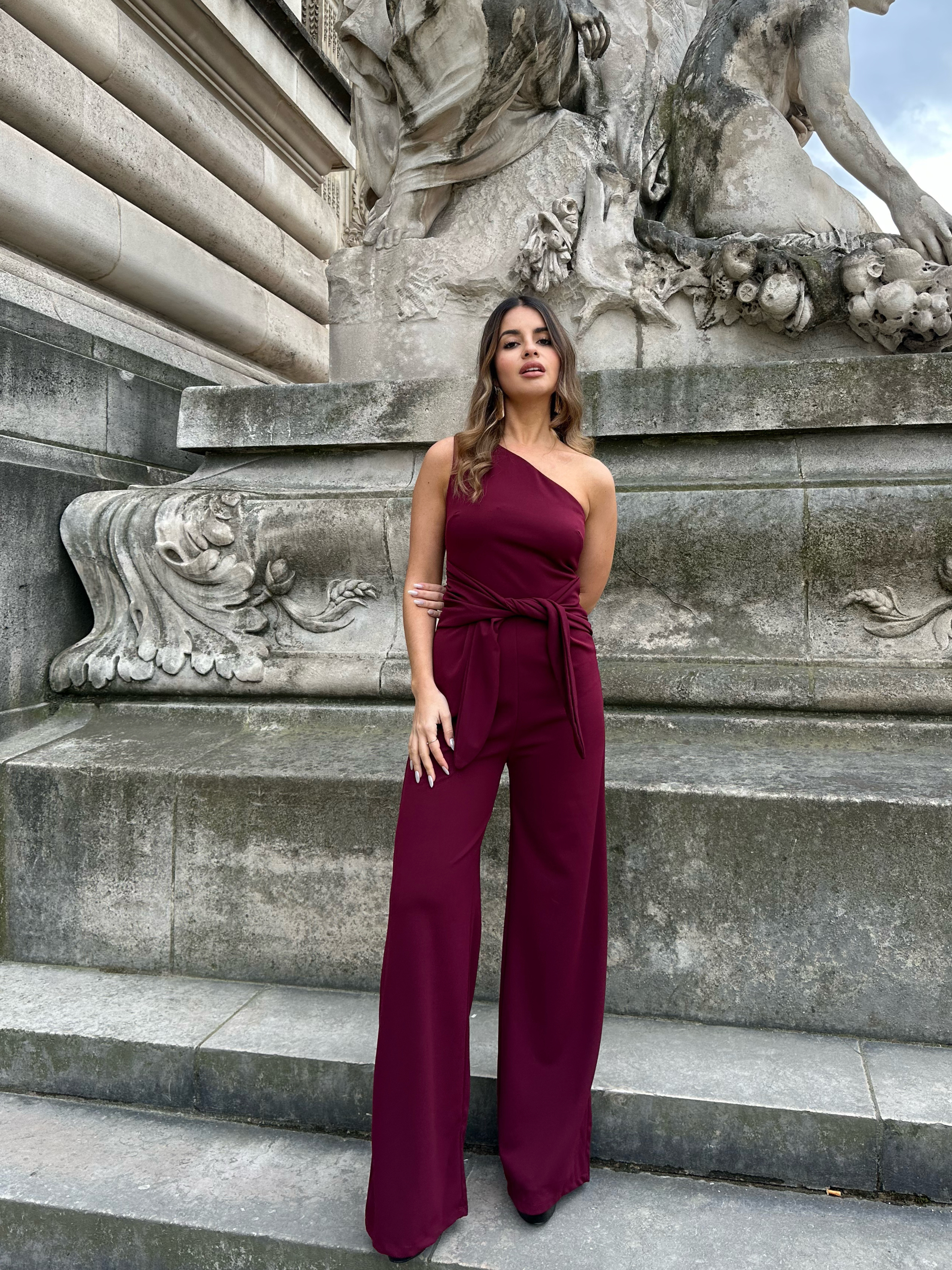 Mono largo Corte asimétrico