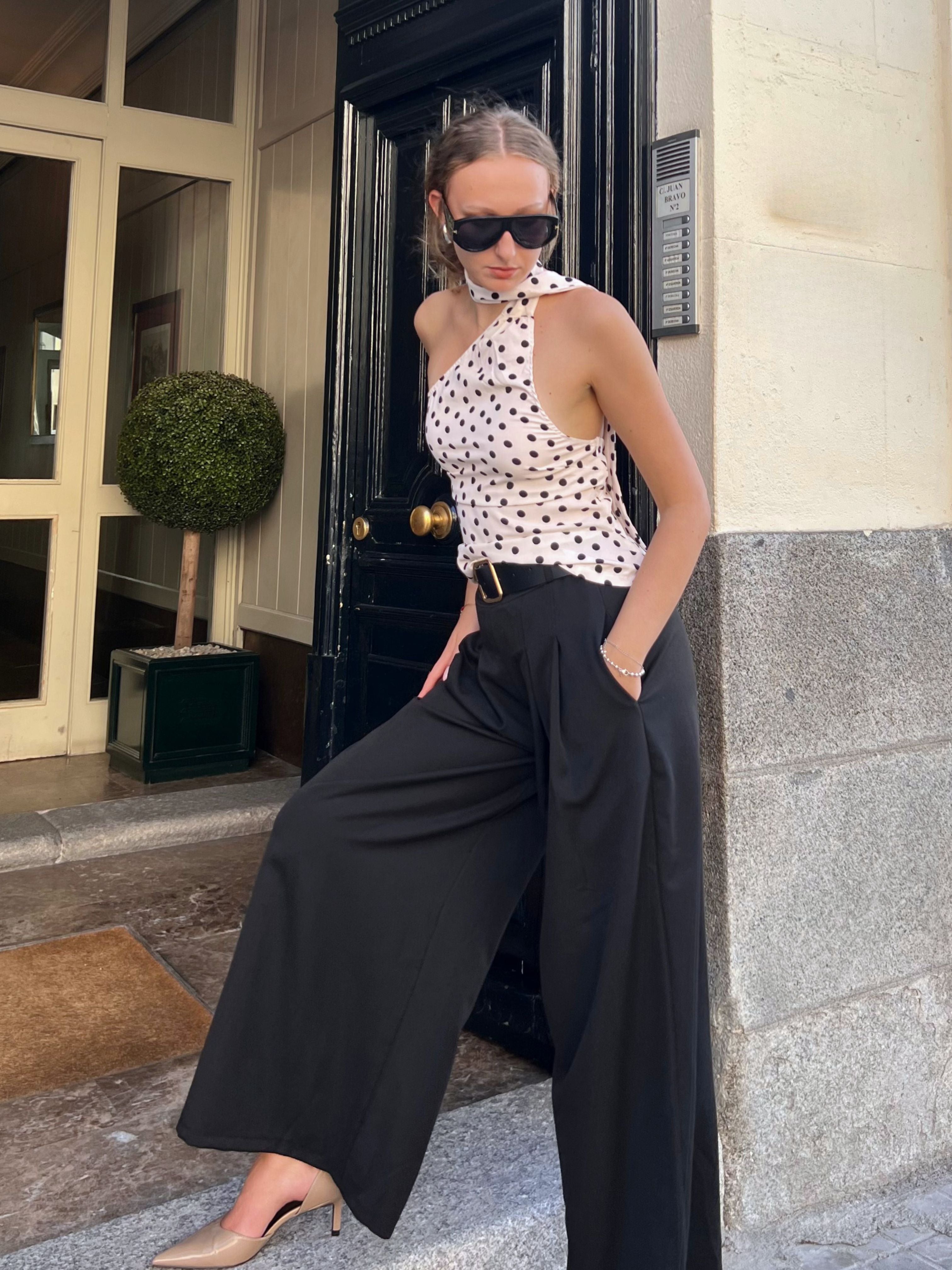 Pantalón Palazzo Cinturón