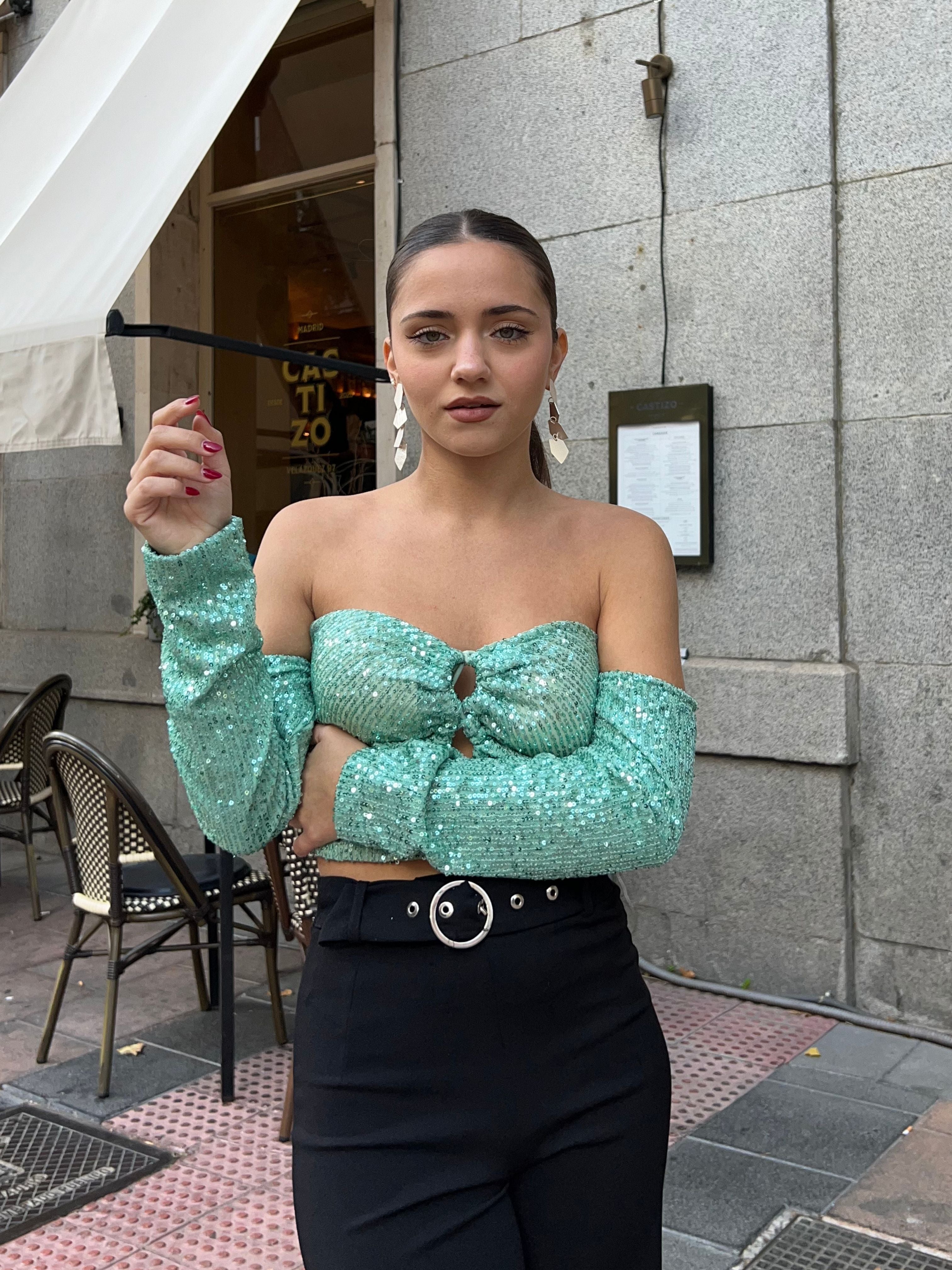 Dream Angel Sequins Top