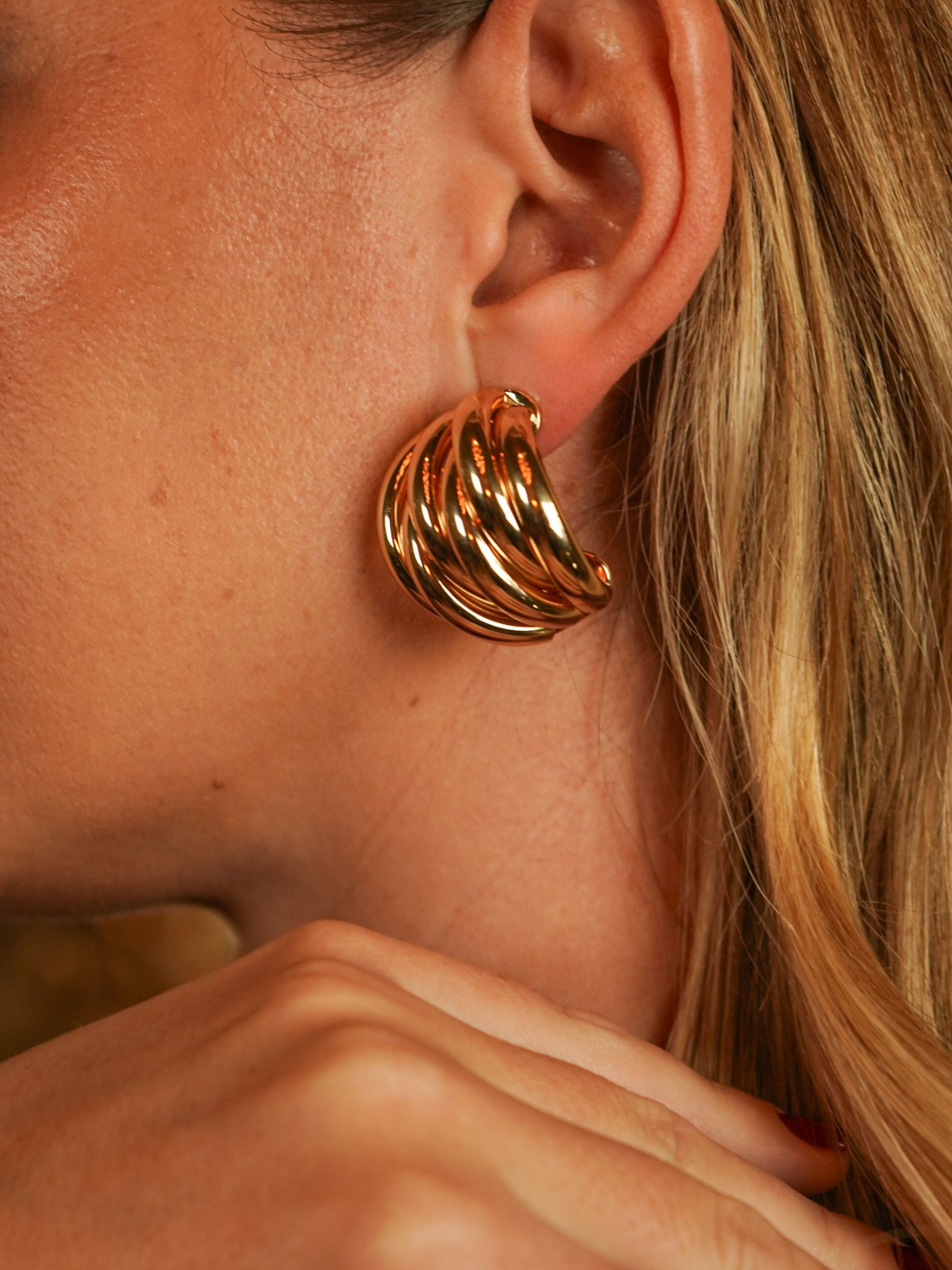 Pendiente Entrelazado