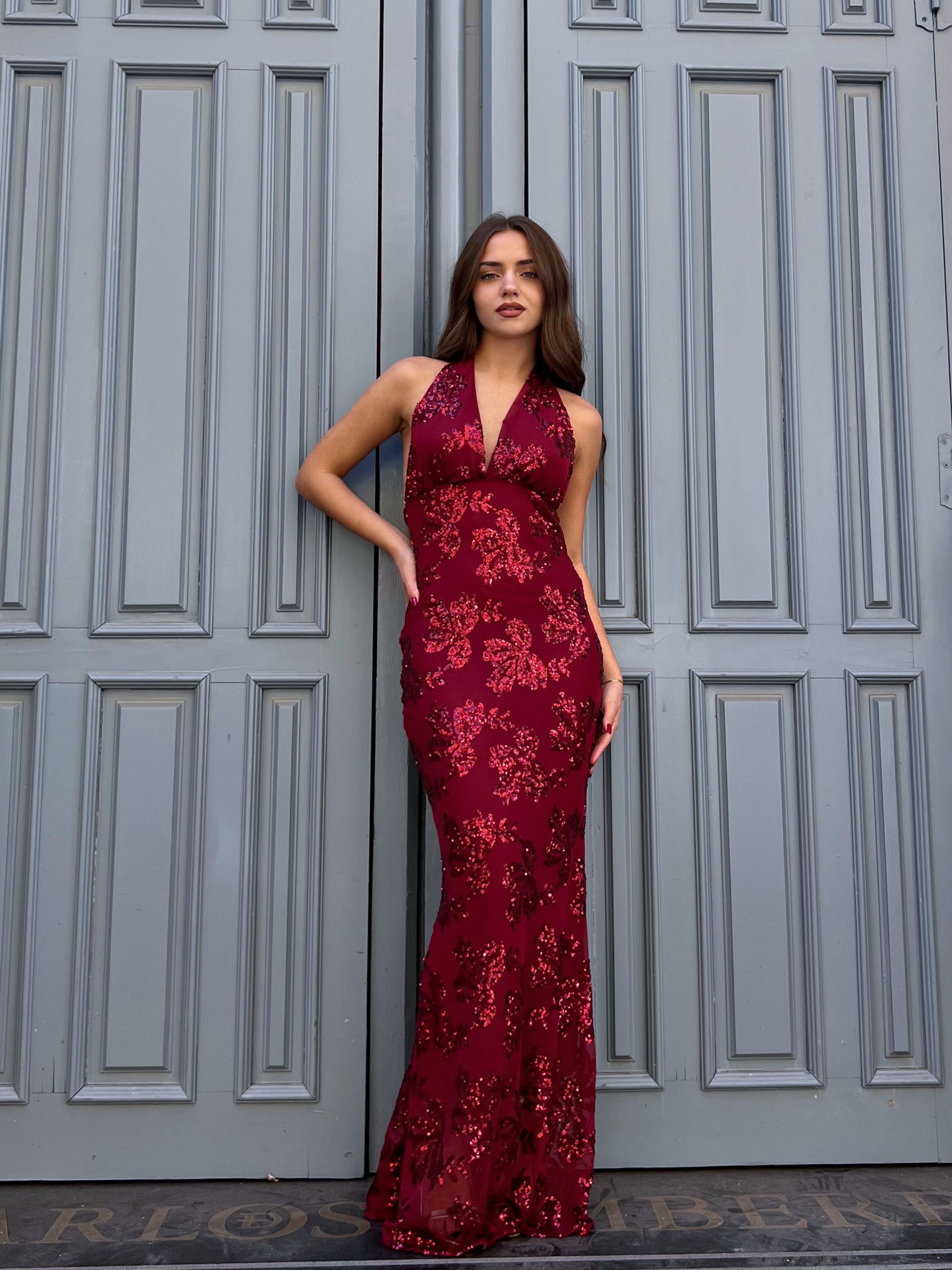 vestido-largo-lentejuelas-rojo