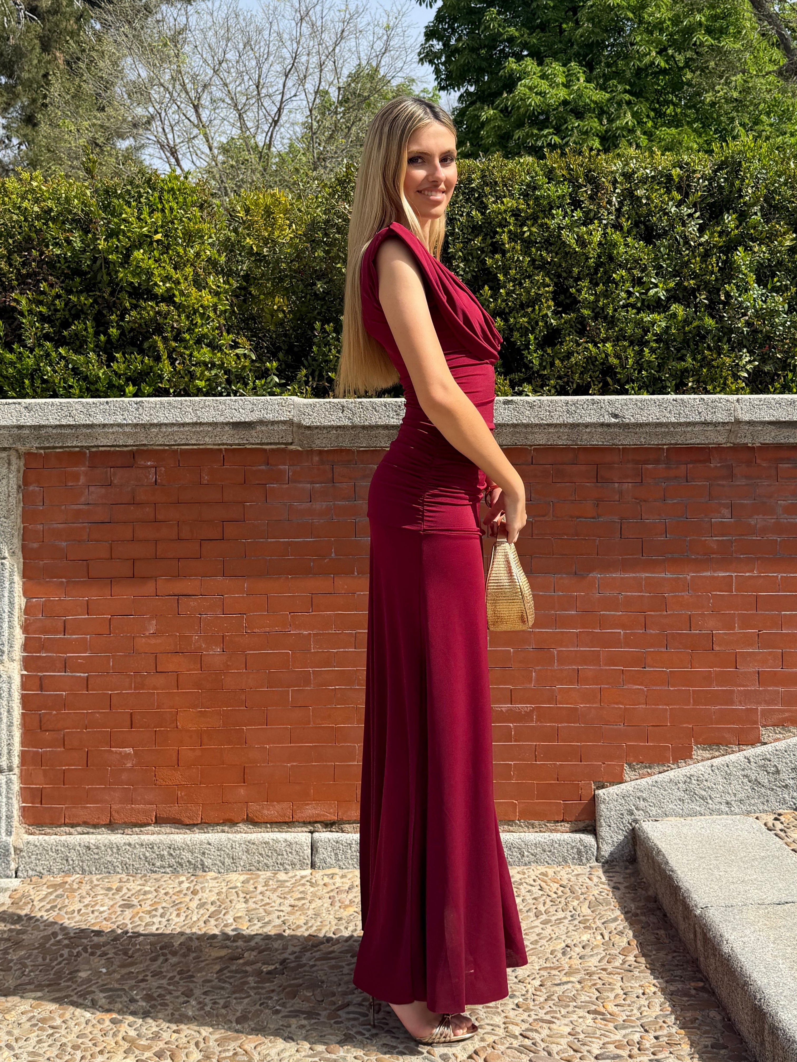 Vestido Drapeado