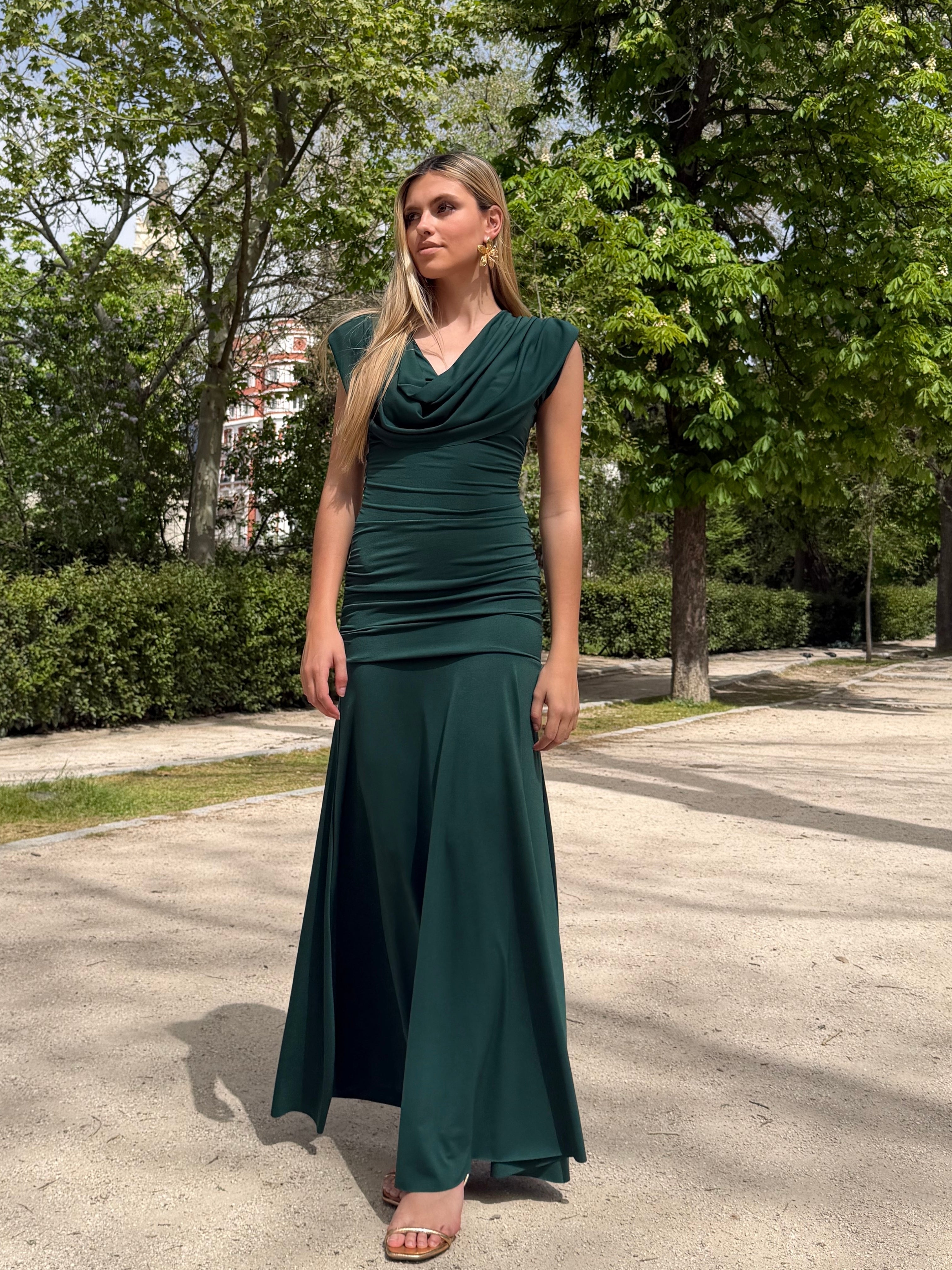 Vestido Drapeado