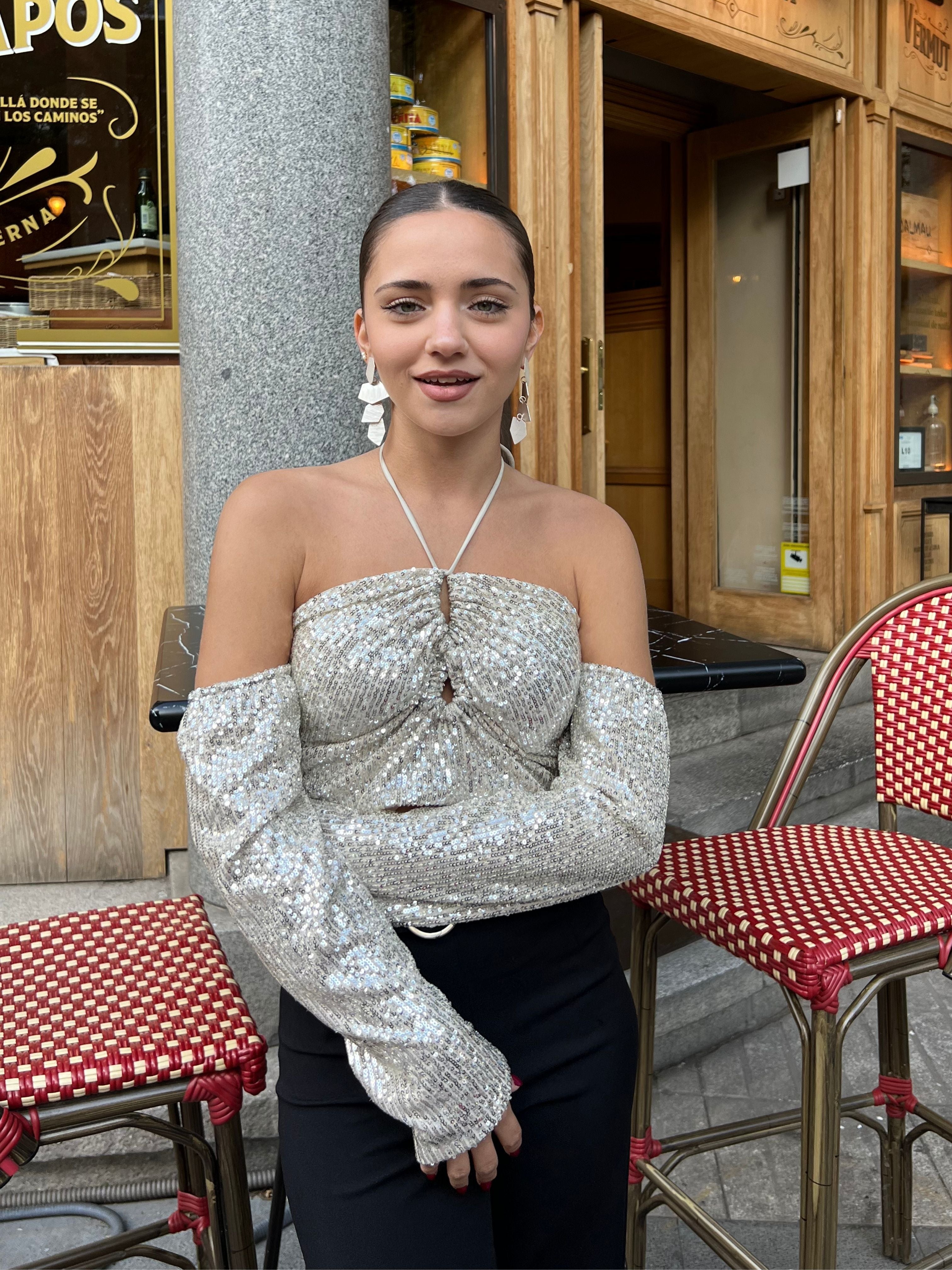 Dream Angel Sequins Top