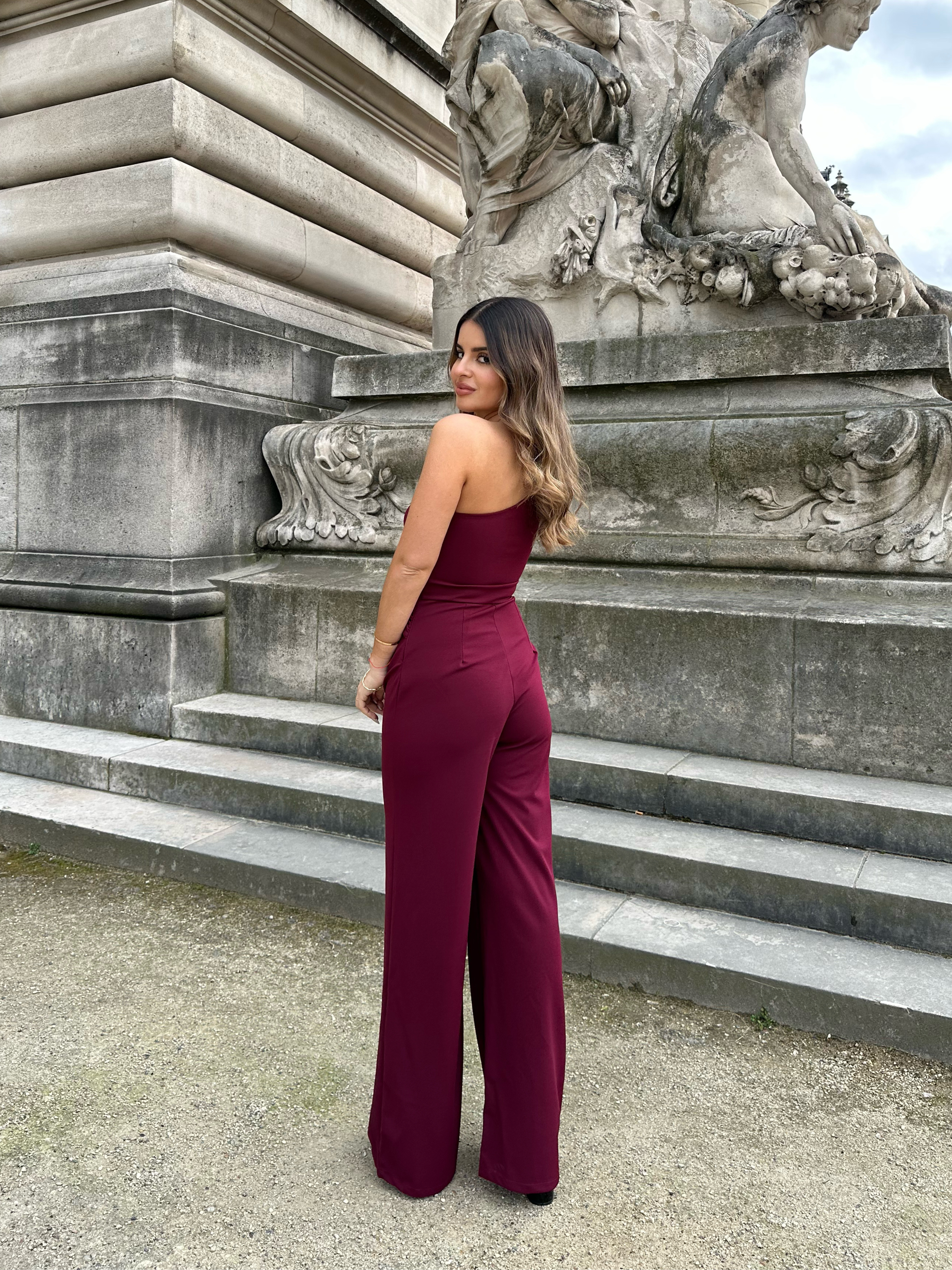 Mono largo Corte asimétrico